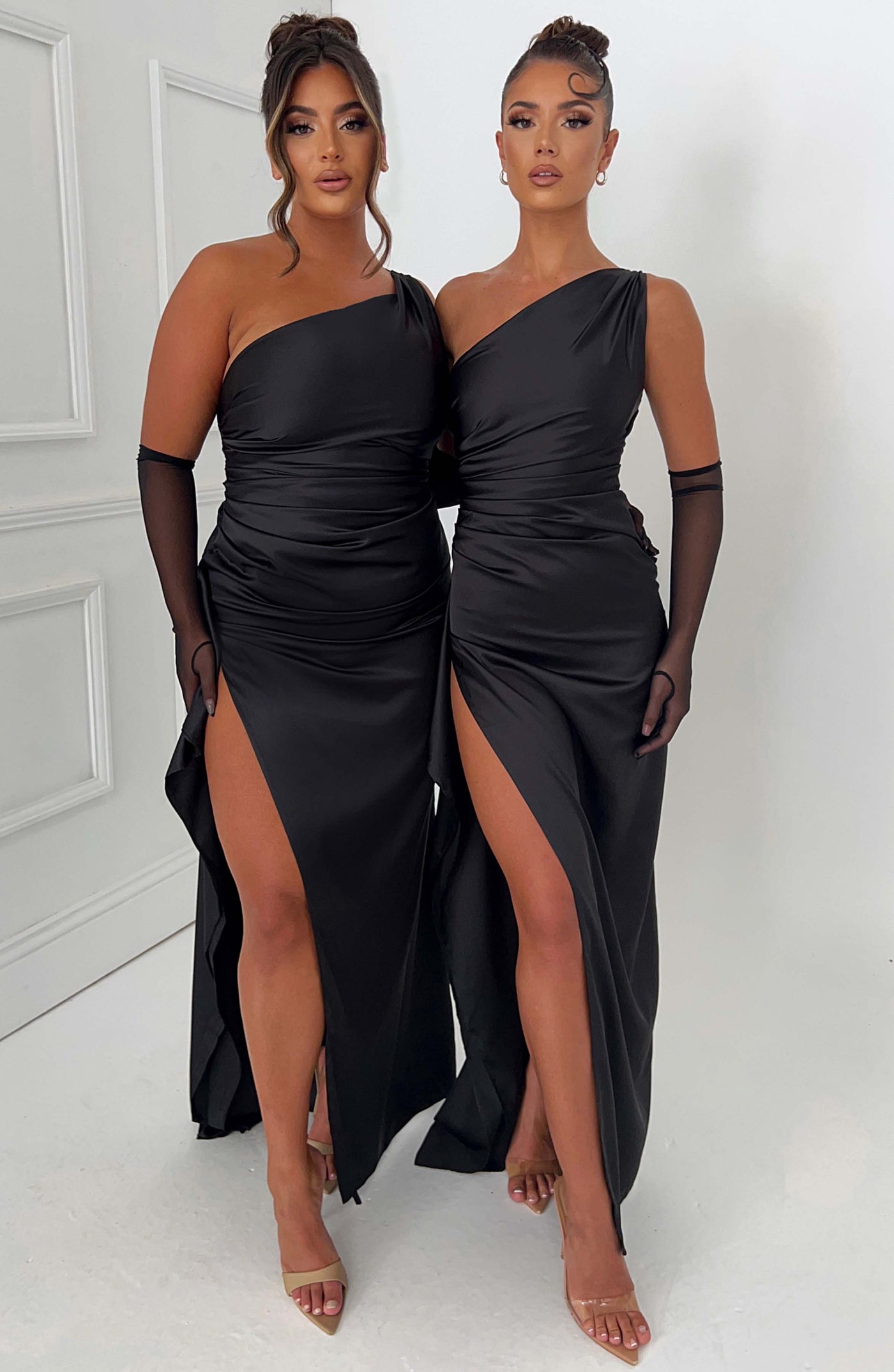 Sherrie - Backless Slit Maxi Dress