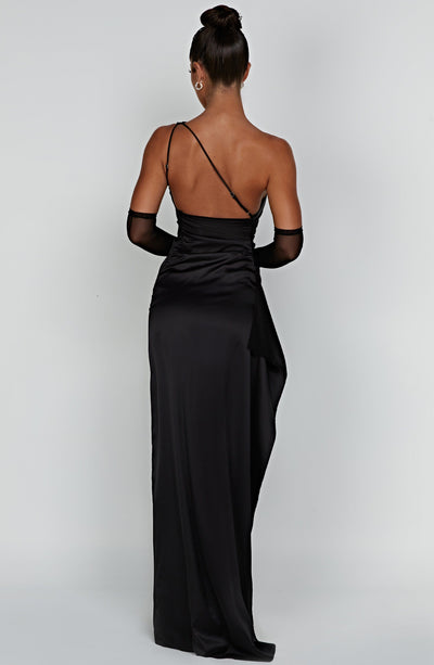 Sherrie - Backless Slit Maxi Dress