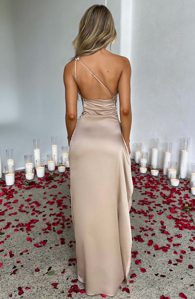 Sherrie - Backless Slit Maxi Dress