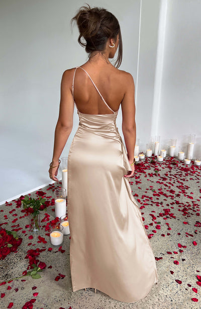 Sherrie - Backless Slit Maxi Dress