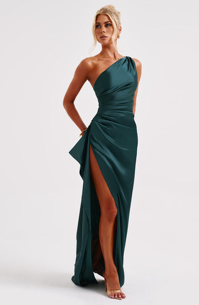 Sherrie - Backless Slit Maxi Dress