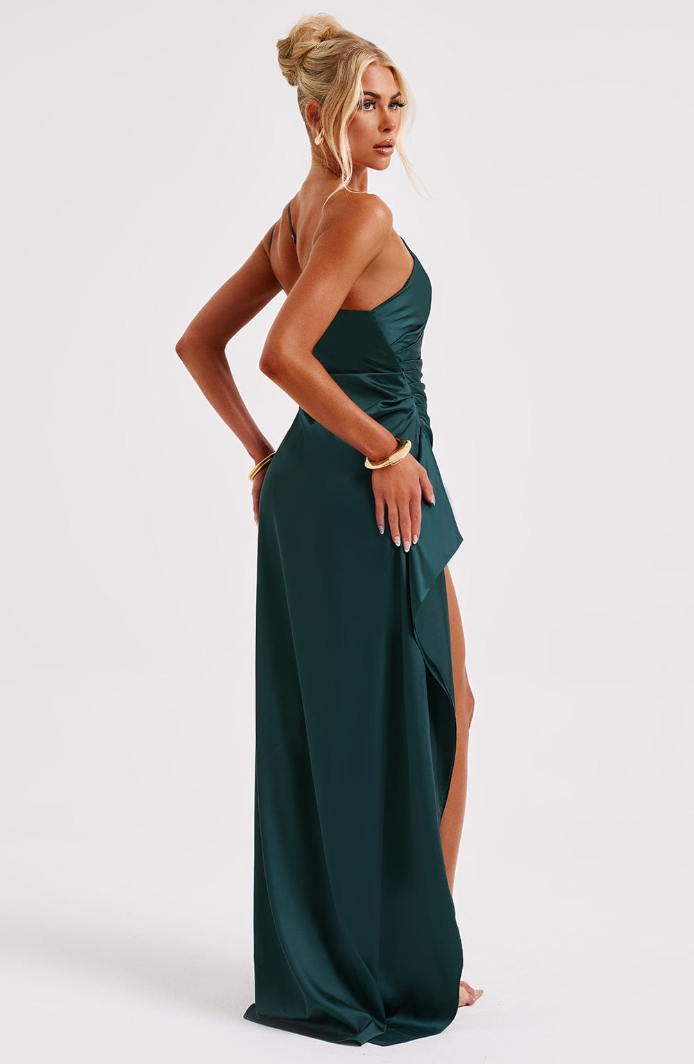 Sherrie - Backless Slit Maxi Dress