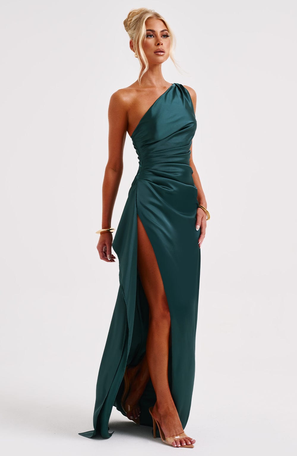 Sherrie - Backless Slit Maxi Dress