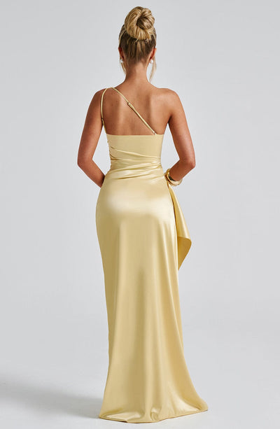 Sherrie - Backless Slit Maxi Dress