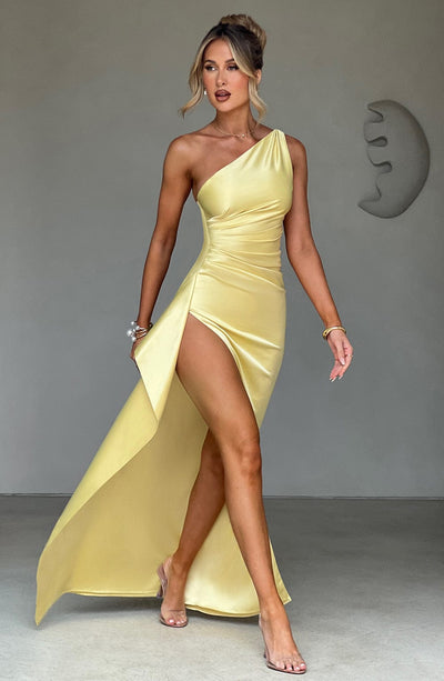 Sherrie - Backless Slit Maxi Dress