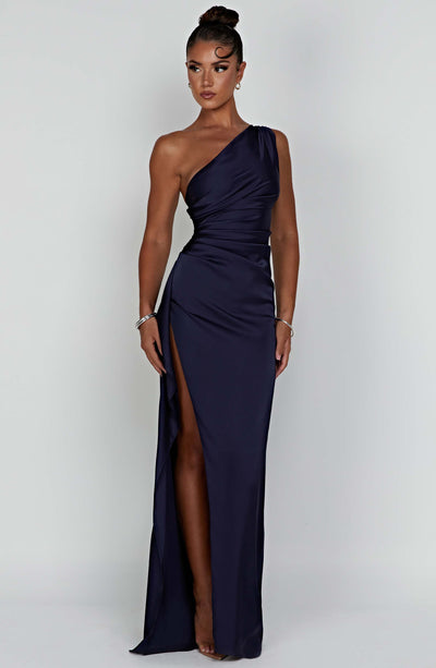 Sherrie - Backless Slit Maxi Dress