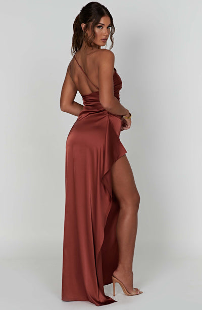 Sherrie - Backless Slit Maxi Dress