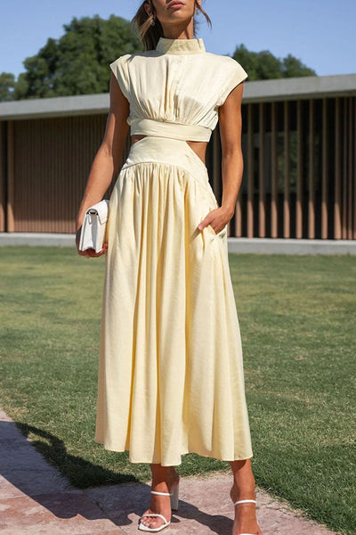 Solea - Stylish Cut-Out Dress