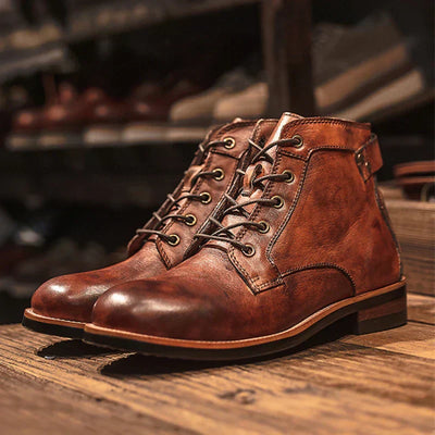 Hunter - Premium Leather Boots