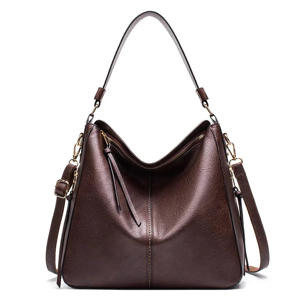 Karmen - Leather Hobo Bag