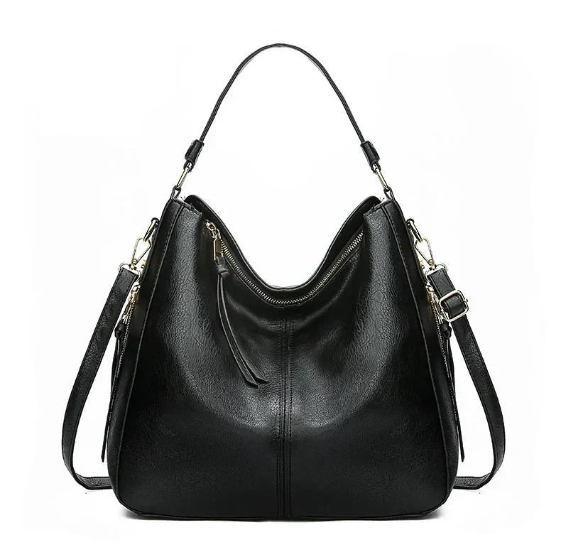 Karmen - Leather Hobo Bag