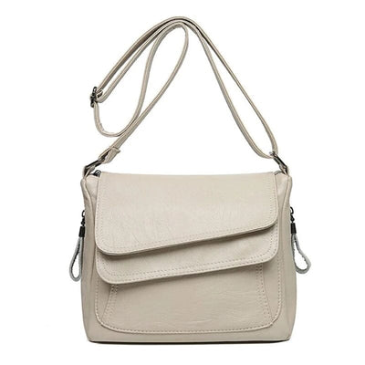 Freya - Soft Leather Crossbody Bag