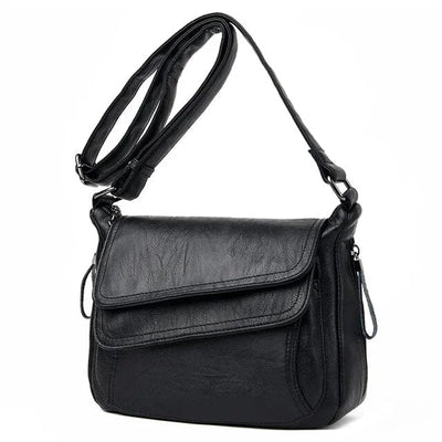Freya - Soft Leather Crossbody Bag