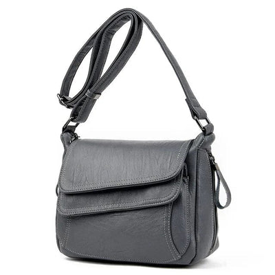 Freya - Soft Leather Crossbody Bag