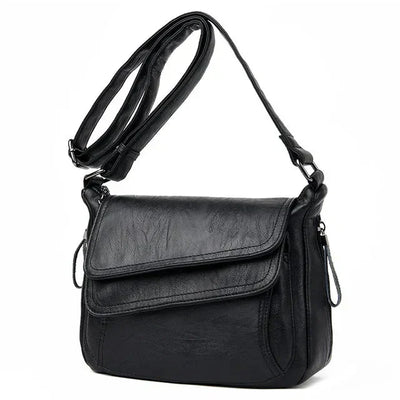 Freya - Soft Leather Crossbody Bag