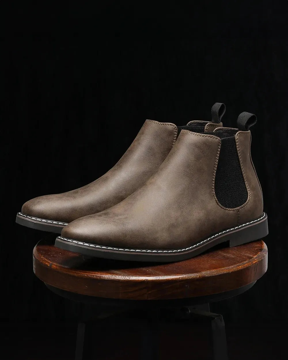 Arthur - Retro Cowhide Boots