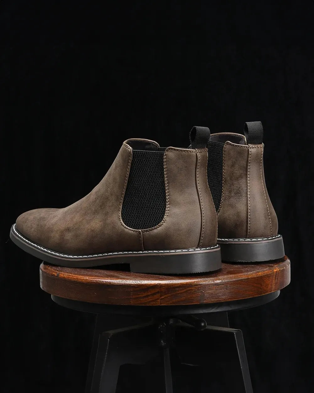 Arthur - Retro Cowhide Boots