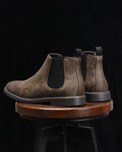 Arthur - Retro Cowhide Boots