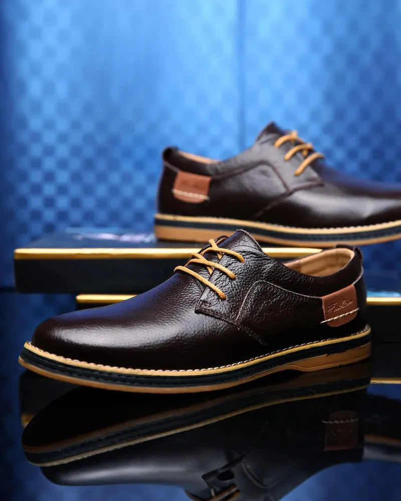 Dario - Leather Oxford Shoes