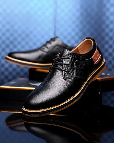Dario - Leather Oxford Shoes