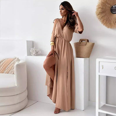 Luna Slit Maxi Dress