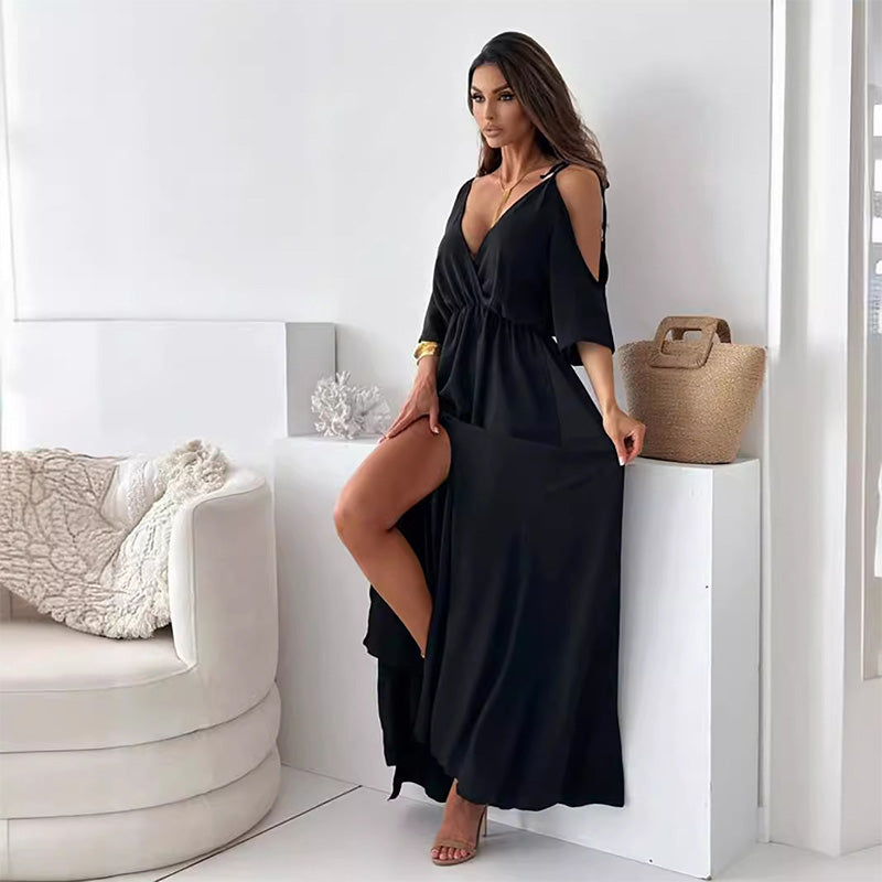 Luna Slit Maxi Dress