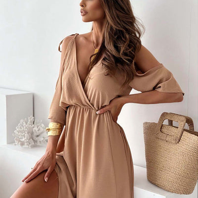 Luna Slit Maxi Dress
